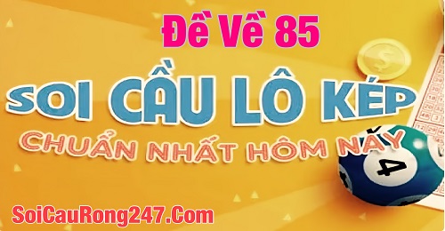 Đề về 85 hôm sau đánh lô kép gì