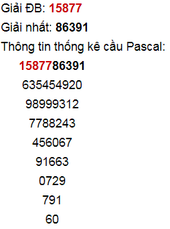 Cầu lô pascal hoàn thiện ngày 30-4-2024