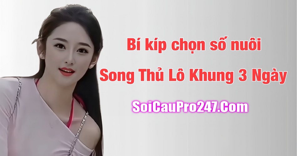 Bí kíp chọn số để nuôi song thủ lô khung 3 ngày nên biết