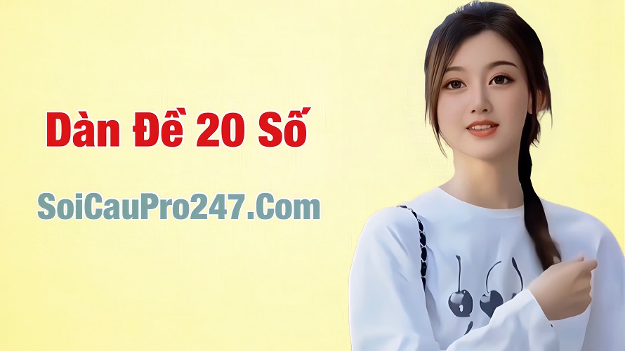 Nuôi dàn đề 20 số khung 5 ngày bất bại